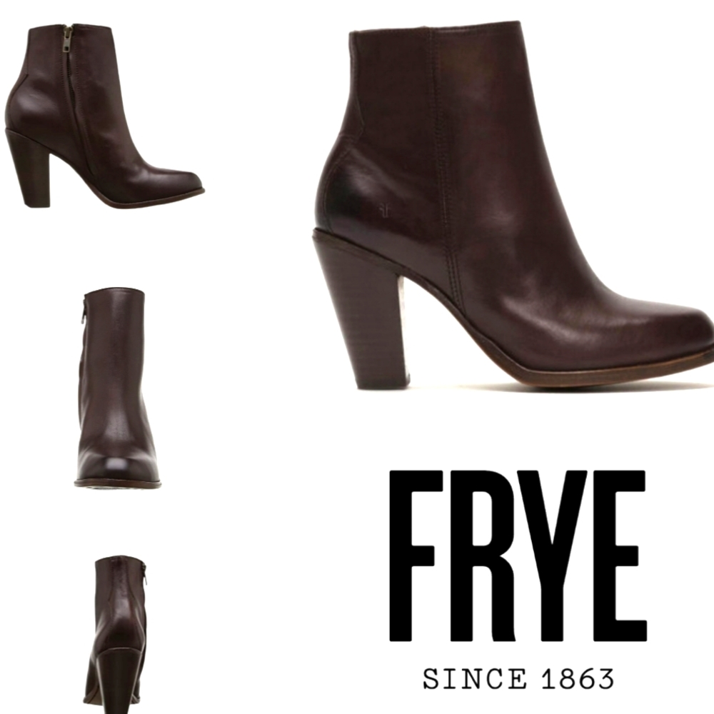 NWOT. Frye Women's Jenny bootie Dark Brown , Size 8